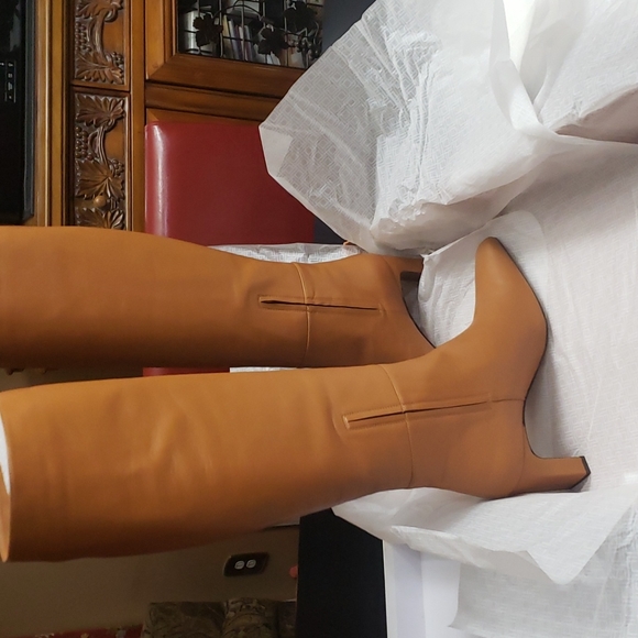 Lafayette 148 ADLEY Heeled Boot Nappa - Copper - Picture 2 of 12